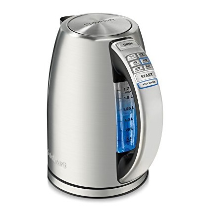 Cuisinart CPK-17AMZ Perfect Temp Cordless Programmable Kettle, Stainless Steel, Only $68.72, free shipping
