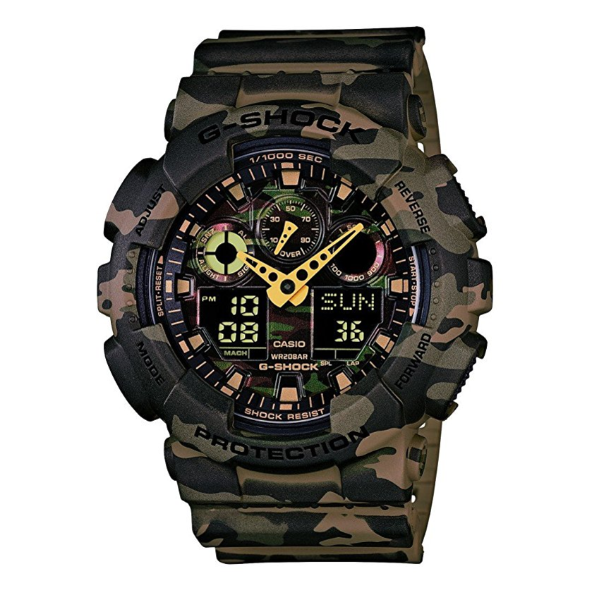 Casio Men's G-Shock GA100CM-5A Multi Resin Quartz Watch only $109.74