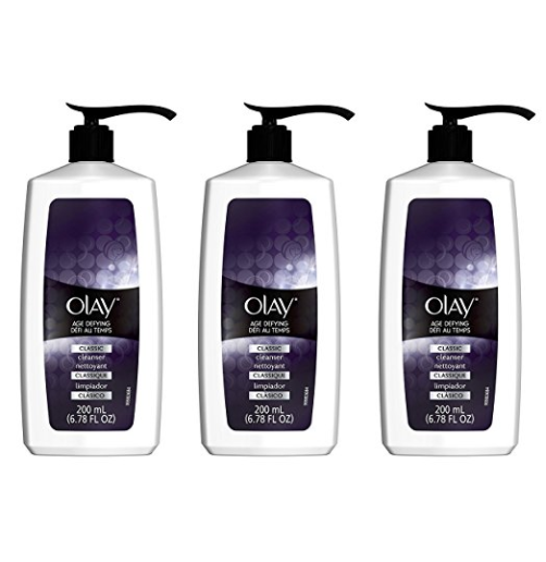 Olay Age Defying Classic Facial Cleanser 6.78 Fl Oz (Pack of 3) only $11.07
