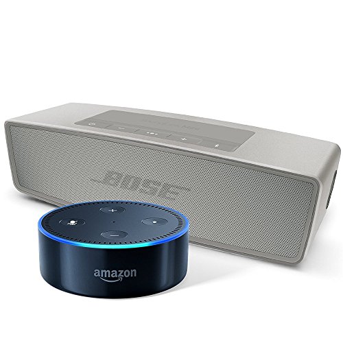 Echo Dot二代便攜藍牙音箱 + BOSE SoundLink Mini II藍牙音箱，現僅售$183.99，免運費。