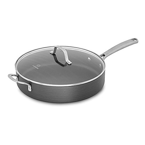 Calphalon Classic Nonstick Saute Pan with Cover, 5 quart, Grey, Only $39.99, You Save $40.00(50%)