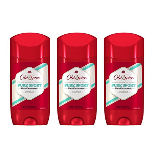 Old Spice High Endurance Pure Sport Scent Men's Deodorant 3 Ounce (Pack of 3) only $4.44