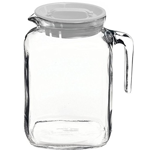 Bormioli Rocco Frigoverre Jug with Hermetic Lid, 2-Liters, Only $9.89