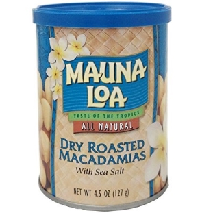 销量第一！Mauna Loa莫纳罗亚盐焗夏威夷坚果4.5盎司 $4.73 免运费