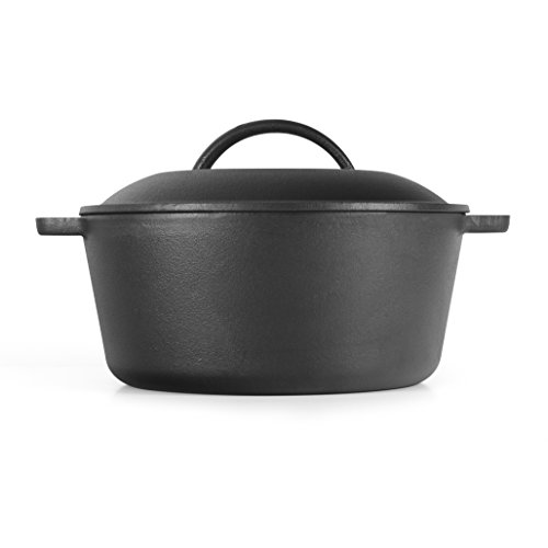 Westinghouse WFL545 Select Series Seasoned Cast Iron 5 Quart Dutch Oven, Only $13.27, You Save $31.72(71%)