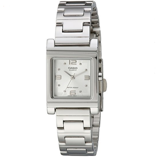 Casio Women's LTP1237D-7A Analog Quartz Silver Watch $10.29 FREE Shipping on orders over $25