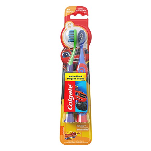 Colgate Kids Toothbrush, Blaze Value Pack, Extra Soft, 2 Count, Only $2.97, free shipping after clipping coupon and using SS