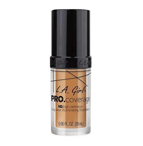 L.A. Girl Pro Coverage Liquid Foundation, Nude Beige, 0.95 Fluid Ounce  only $4.56