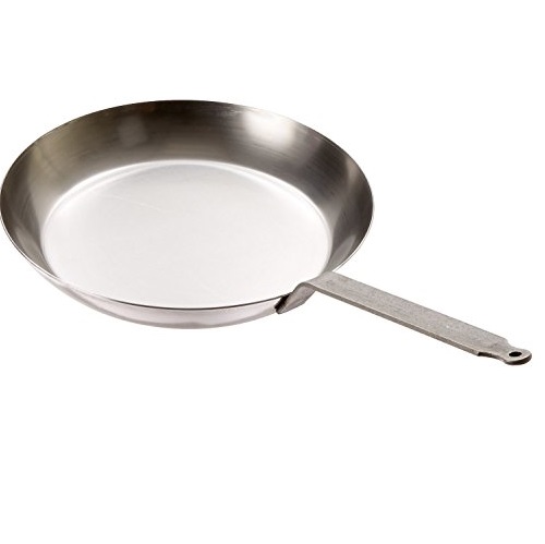 Matfer Bourgeat 062001 Black Steel Round Frying Pan, 8 5/8-Inch, Gray, Only $19.61, You Save $10.39(35%)