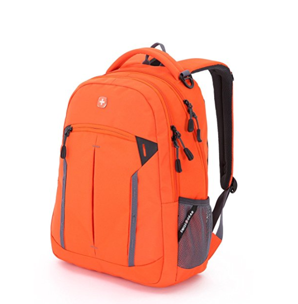Swiss Gear SA5366.B Laptop Backpack, Orange (Fits Most 15