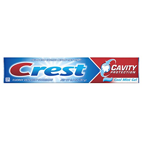 Crest Cavity Protection Gel Toothpaste Cool Mint Gel, 6.4 oz., (Pack of 2), Only $2.72, free shipping after clipping coupon and using SS