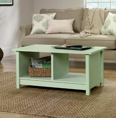 Sauder Original Cottage Coffee Table, Rainwater Finish only $41.68, Free Shipping