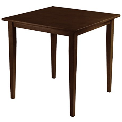 Winsome Wood Groveland Square Dining Table in Antique Walnut Finish $49.87 FREE Shipping