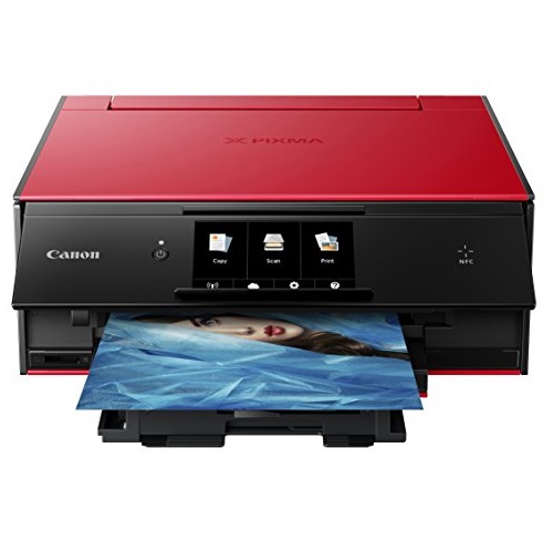 Canon TS9020 Wireless All-In-One Printer with Scanner and Copier: Mobile and Tablet Printing, with AirPrint and Google Cloud Print Compatible, Red, Only $119.00, free shipping