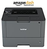 Brother HL-L5200DW Business Laser Printer with Wireless Networking and Duplex, Amazon Dash Replenishment Enabled $141.39
