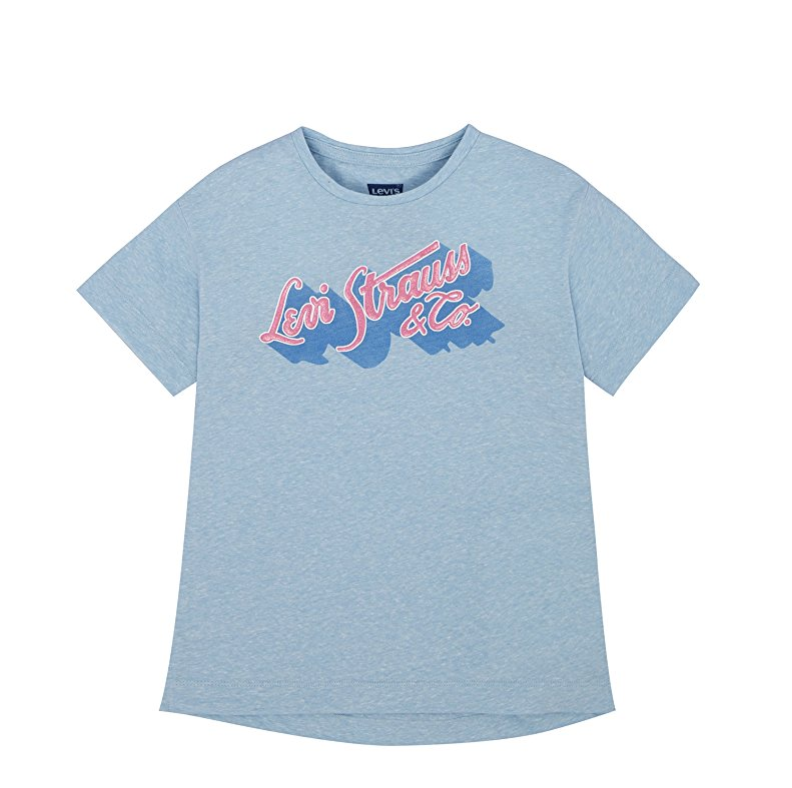 Levi's Big Girls' High-Low Hem Graphic T-Shirt only $3.72