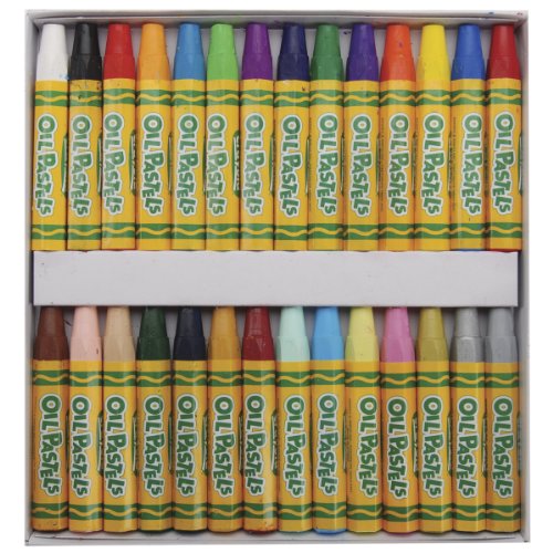 Crayola Oil Pastels; Art Tools; 28 ct; Bright, Bold Opaque Colors; Jumbo Size; Hexagonal Shape, Only $3.90, You Save $2.09(35%)