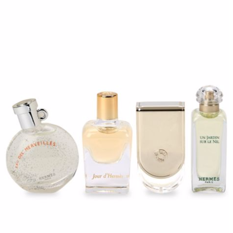 $64.99(Org. $100) HERMES Four-Piece Miniature Coffret Fragrance Set @ Saks Off 5th