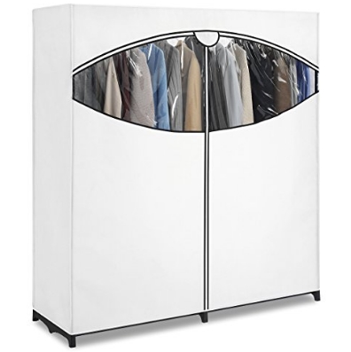 Whitmor 60」攜帶型超寬簡易衣櫃$17.65