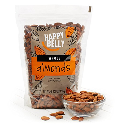 Happy Belly Whole California Almonds, 48 Ounce only $14.52