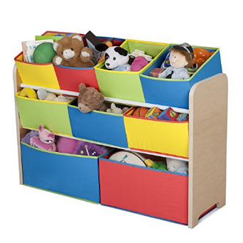 Delta Children Multi-Color Deluxe Toy Organizer with Storage Bins  $19.33.