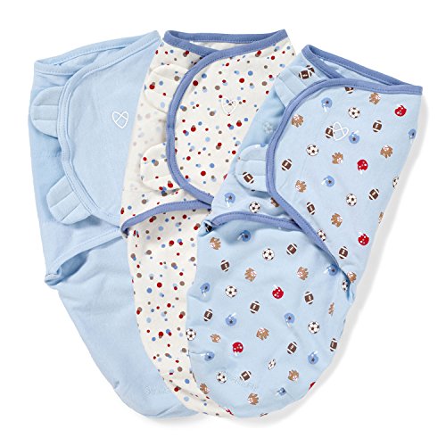 低价！ SwaddleMe 全棉婴儿安全包巾三个装，原价$34.99，现仅售$18.75