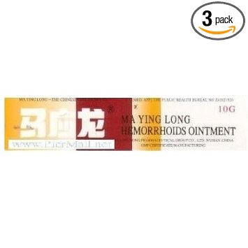 Mayinglong Musk Hemorrhoids Ointment Cream - 3PK (US English Label) , only $10.74