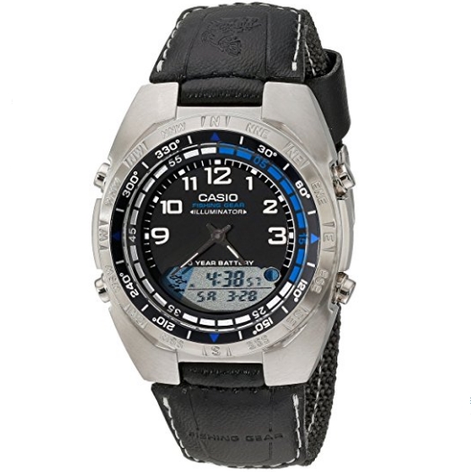 Casio Men's AMW700B-1AV Ana-Digi Forester Fishing Timer Watch $22.70 FREE Shipping on orders over $25
