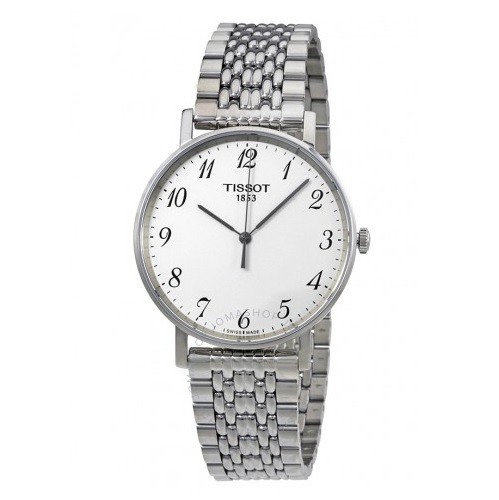 TISSOT T-Classic Everytime Silver Dial Unisex Watch Item No. T1094101103200, only $129.99, free shipping after using coupon code