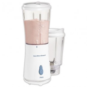 Hamilton Beach Personal Single Serve Blender with 2 Jars and 2 Lids, White (51102), Only $15.58 after clipping coupon