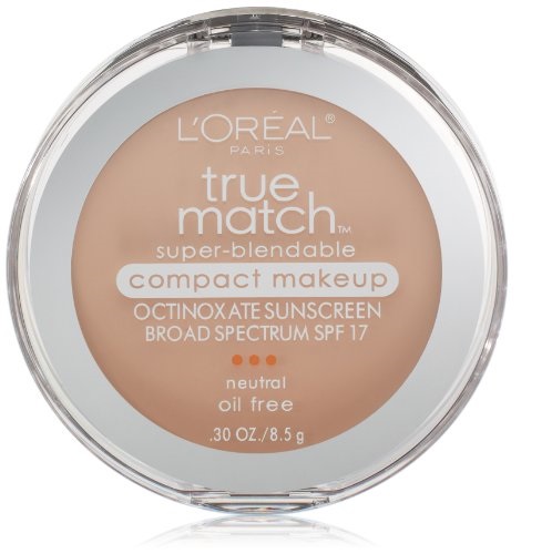 L'Oreal Paris True Match Super-Blendable Compact Makeup, Classic Ivory, 0.3 oz., Only $2.98, free shipping after clipping coupon and using SS