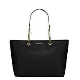 Michael Kors Mercer Chain-Link Leather Tote  $111.75