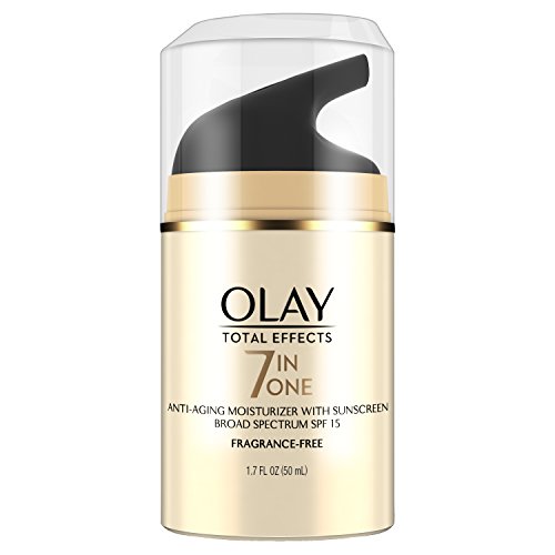 Olay Total Effects Anti-Aging Face Moisturizer with SPF 15, Fragrance-Free 1.7 fl oz, Only $5.99