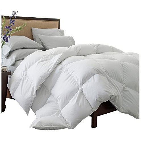 Superior Solid White Down Alternative Comforter, Duvet Insert, Medium Weight for All Season, Fluffy, Warm, Soft & Hypoallergenic - Full/Queen Bed, Only $28.39, You Save $25.60(47%)