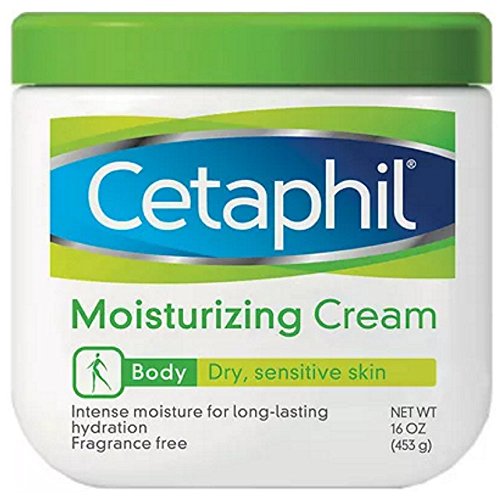 Cetaphil Moisturizing Cream for Dry/Sensitive Skin, Fragrance Free 16 oz (Pack of 2), Only $17.57, You Save $14.41(45%)