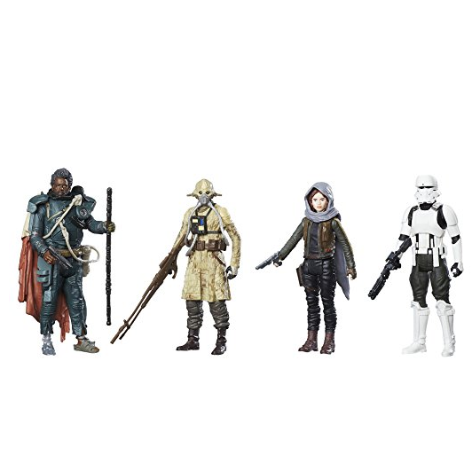 Star Wars: Rogue One Jedha Revolt Action Figure 4-Pack only $12.99
