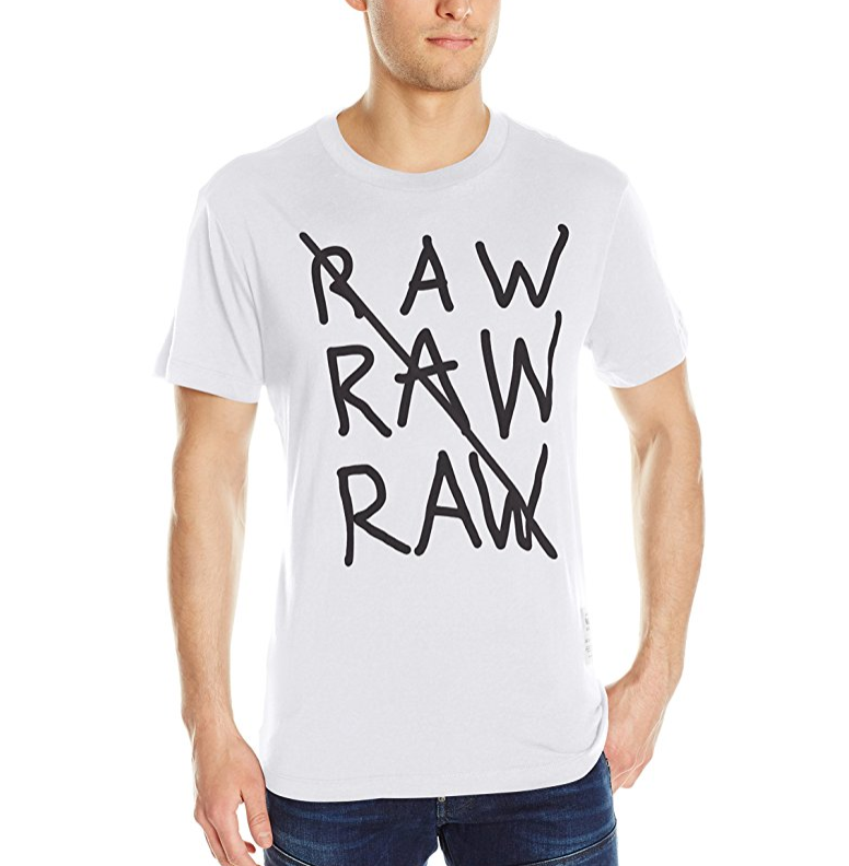 G-Star Raw Men's Manes Regular Aop Rt Short Sleeve $15.41