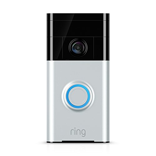 Ring Wi-Fi Enabled Video Doorbell in Satin Nickel, Only $99.99, free shipping