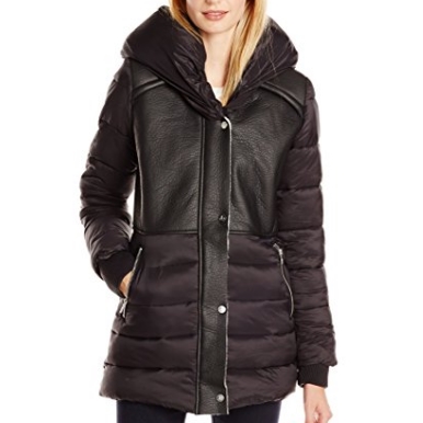 Sam Edelman Women's Brooklyn Down Coat with Faux Shearling Lining and Hood $18.94 FREE Shipping on orders over $25