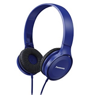 Panasonic On Ear Stereo Headphones RP-HF100-A with Travel-Fold Design, Matte Finish, Blue $15.31 FREE Shipping on orders over $25