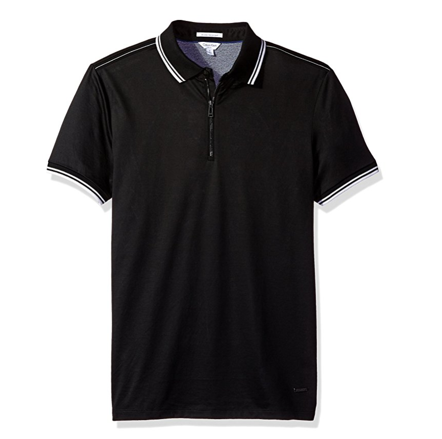 Calvin Klein Men's Short Sleeve Utility Polo only $31.93 - Men Clothing ...