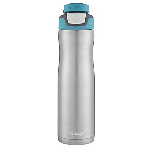 Contigo AUTOSEAL Chill Stainless Steel Water Bottle, 24 oz, Scuba, Only $11.97