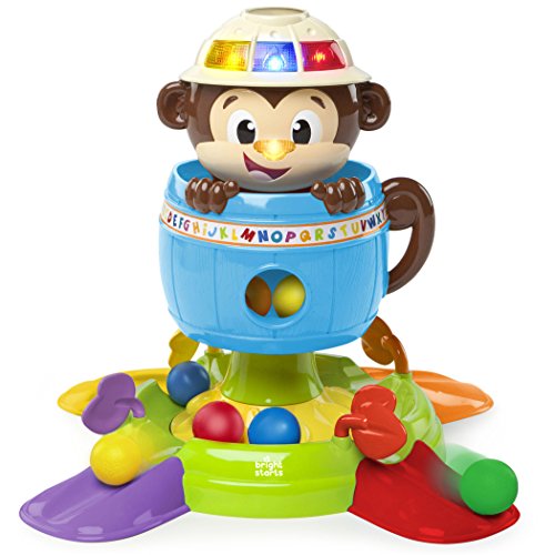 Bright Starts Baby Toy, Hide 'n Spin Monkey, Only $22.65