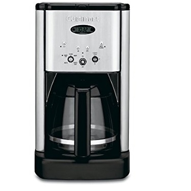 Cuisinart Brew Central DCC-1200 12 Cup Programmable Coffeemaker, Black/Silver, Only $49.99