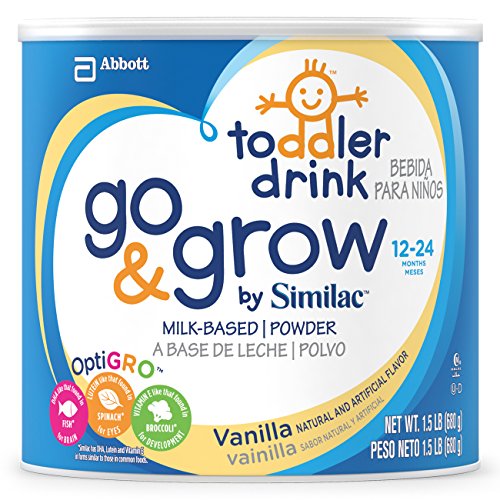 Go & Grow By Similac Milk Based Toddler Drink, Vanilla, Powder, 1.5lbs (Pack of 4), Only $59.99 after clipping coupon, free shipping
