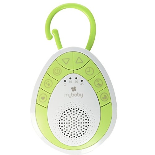 myBaby SoundSpa On-The-Go Sound Machine, Green, Small, Only $9.99, You Save $3.00(23%)