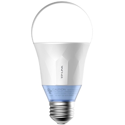TP-Link Smart LED Light Bulb, Wi-Fi, Dimmable, A19, Tunable White, 60W Equivalent, Works with Amazon Alexa, 1-Pack (LB120) $17.99