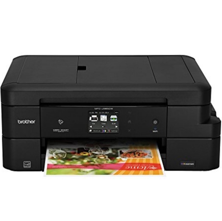 Brother MFC-J985DW Inkjet All-in-One Color Printer with INKvestment Cartridges, Duplex, and Wireless, Amazon Dash Replenishment Enabled $144.99 FREE Shipping