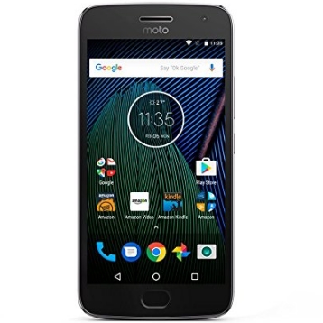 Moto G Plus (5th Generation) - Lunar Gray - 32 GB - Unlocked - Prime Exclusive - with Lockscreen Offers & Ads $154.99