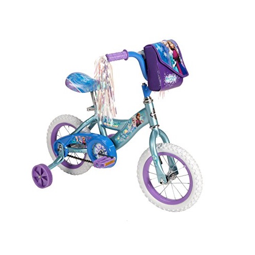 仅限Prime会员！史低价！Huffy 12寸冰雪奇缘女孩自行车，原价$99.99，现仅售$41.99，免运费